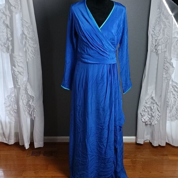 Kallisto designs blue gown sz medium. - Picture 1 of 9
